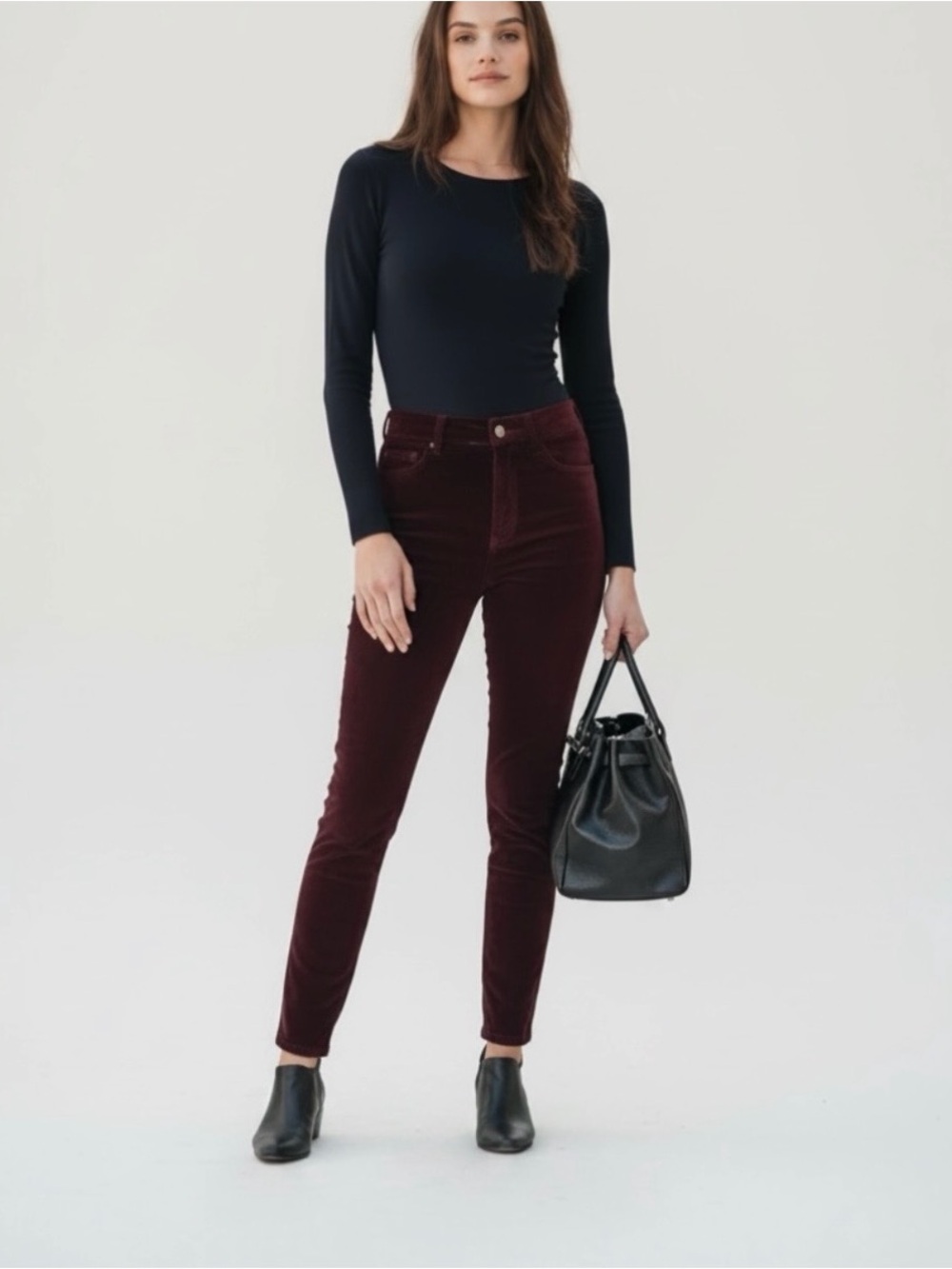DL1961 DENIM FARROW HIGH RISE CORDUROY SKINNY PANTS SIZE 31